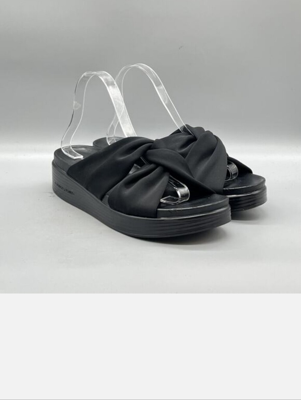 New Donald J. Pliner Black Knot Slide Sandals - Women's New Without Box Size 10